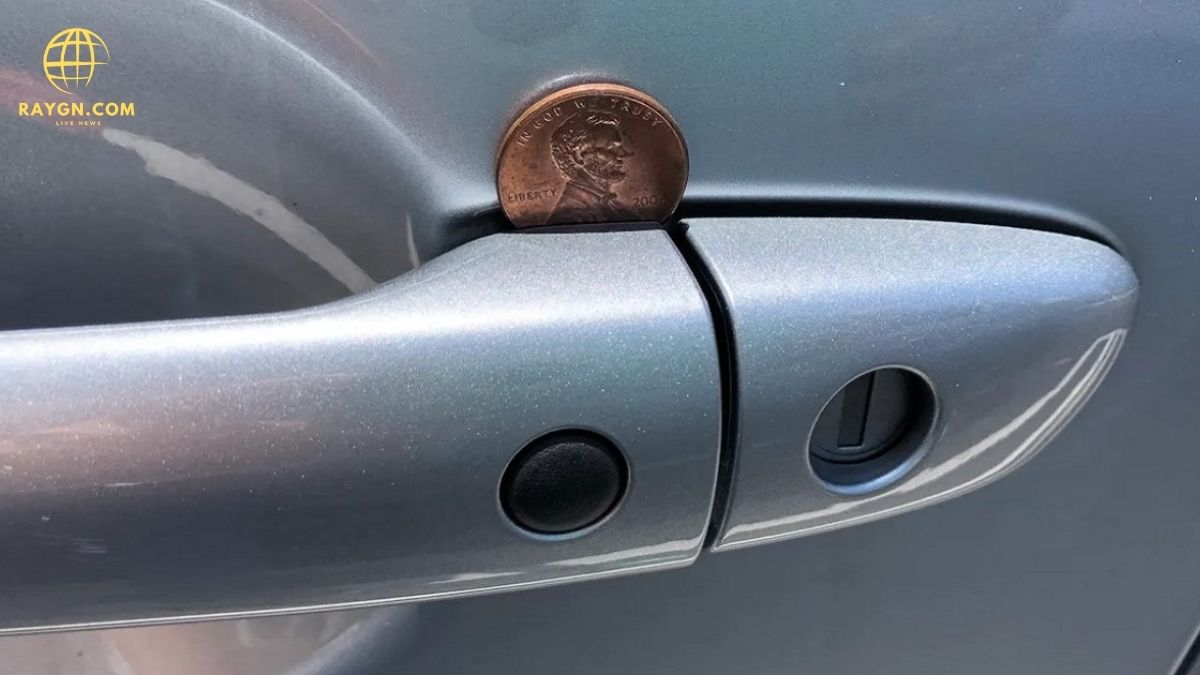 Penny in Your Car Door Handle: What It Means and Why It Happens