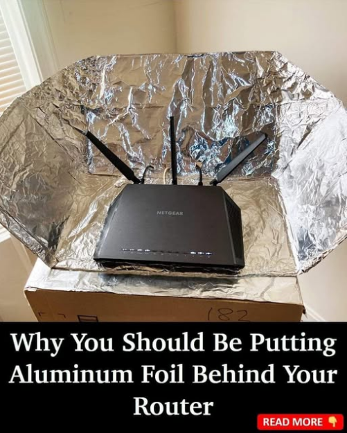 Reasons to Consider Putting Aluminum Foil Behind Your Router