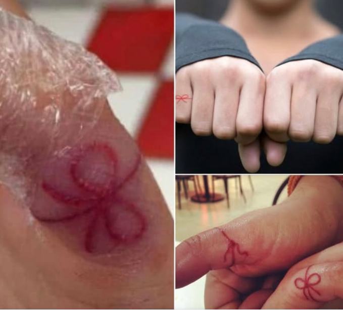 Red string tattoo on hand: Here’s what it means