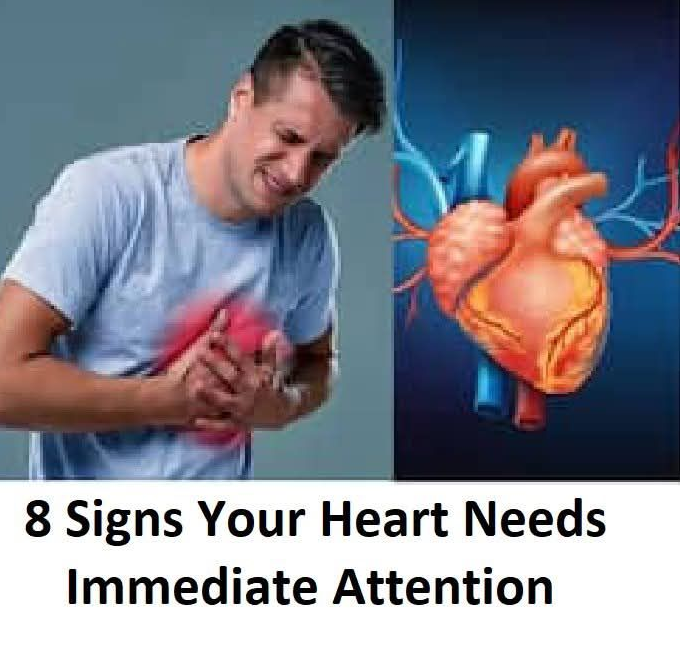 8 Signs Your Heart Needs Immediate Attention